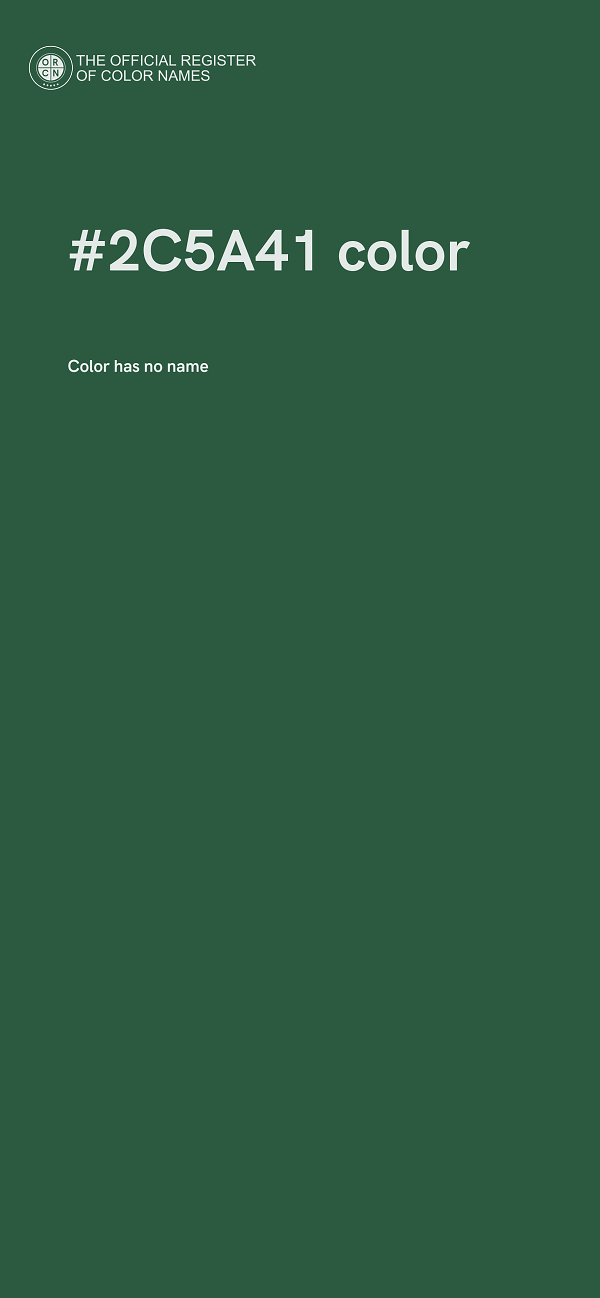 #2C5A41 color image
