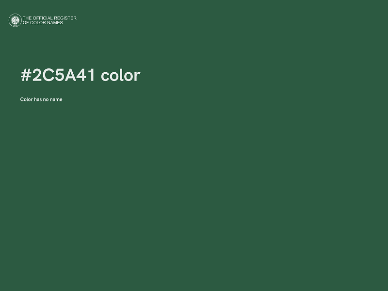 #2C5A41 color image