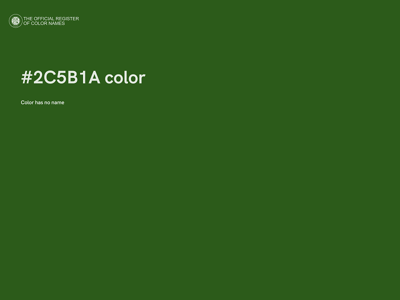 #2C5B1A color image