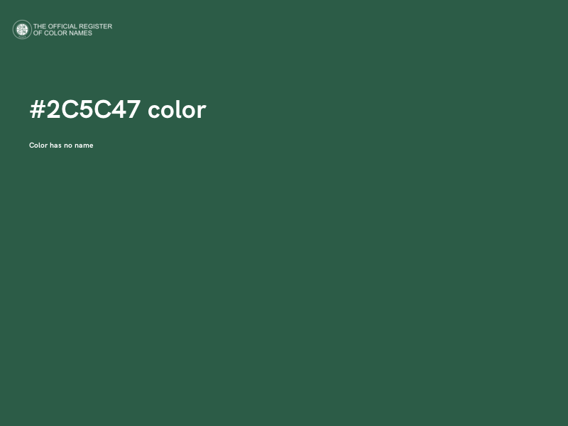 #2C5C47 color image