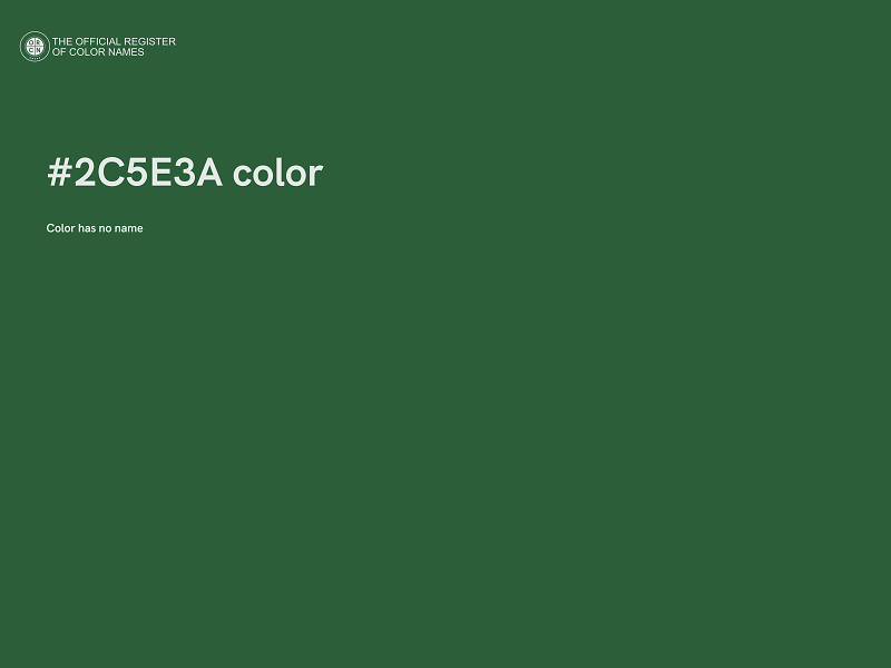 #2C5E3A color image