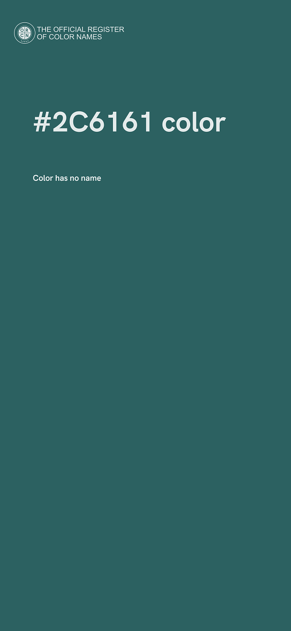 #2C6161 color image