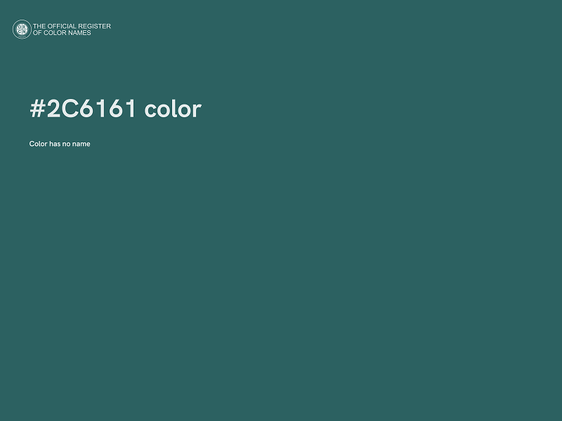 #2C6161 color image