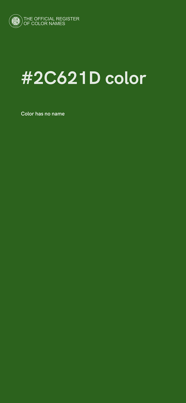 #2C621D color image