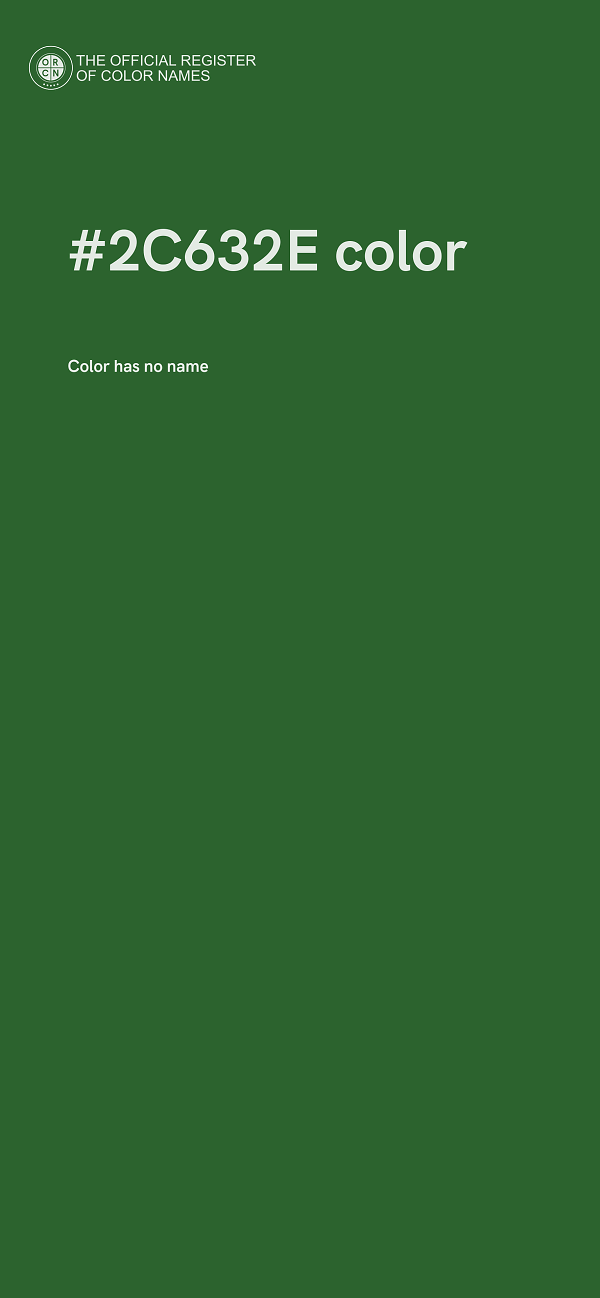 #2C632E color image