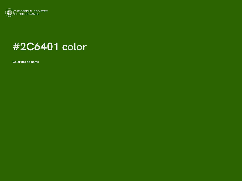 #2C6401 color image