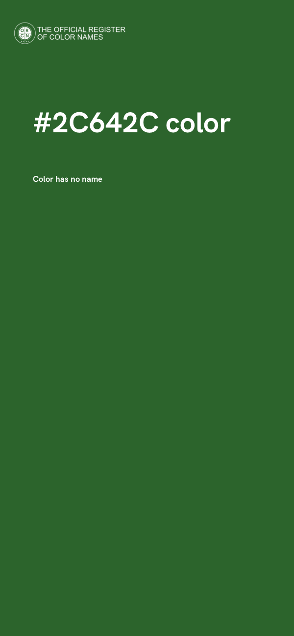 #2C642C color image