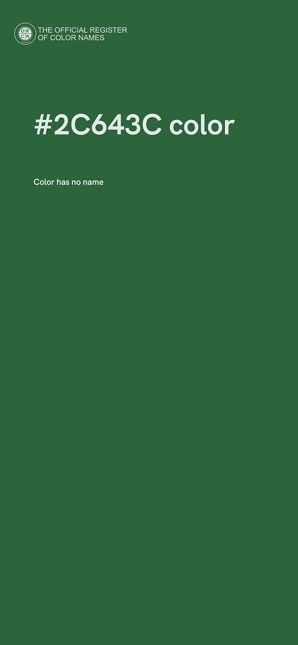 #2C643C color image