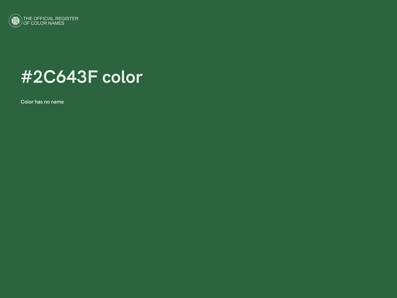 #2C643F color image