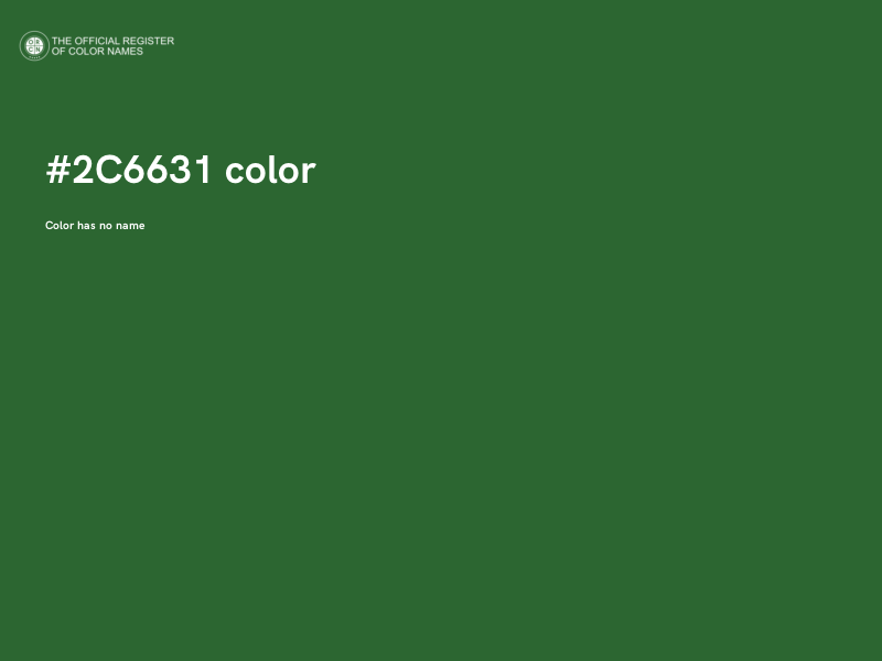 #2C6631 color image