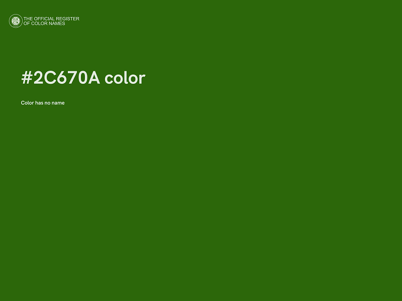#2C670A color image