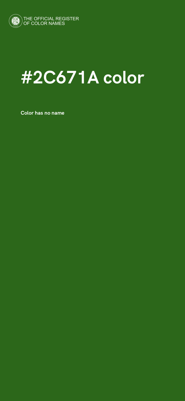 #2C671A color image