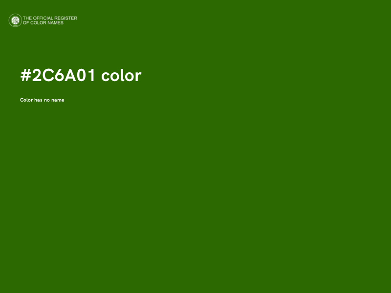 #2C6A01 color image