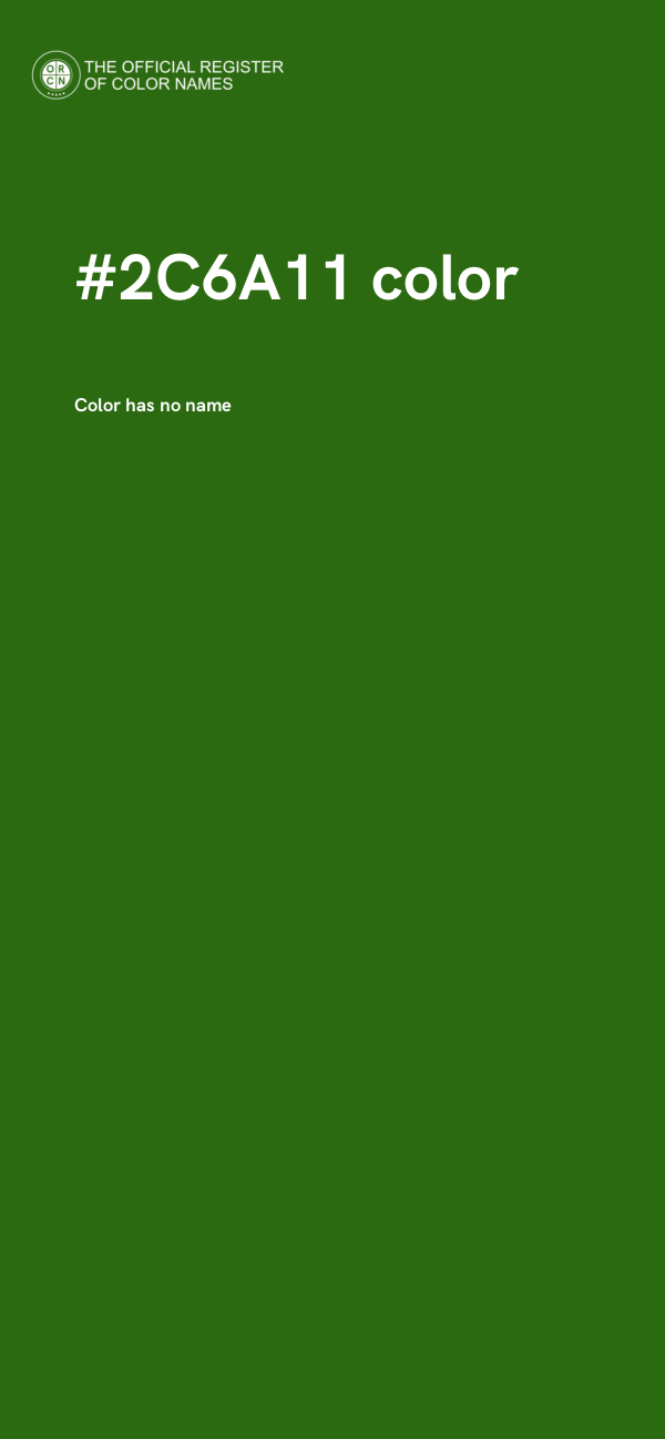 #2C6A11 color image