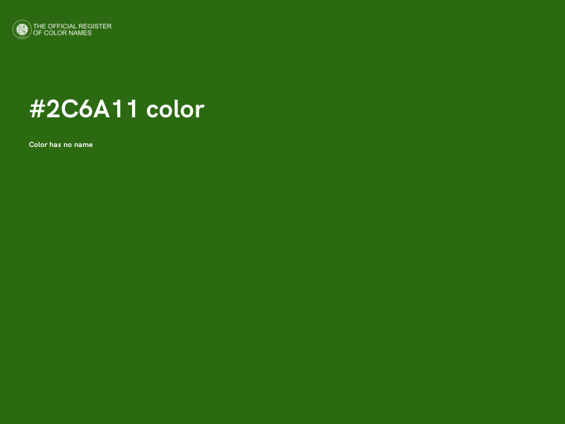 #2C6A11 color image