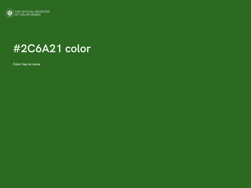 #2C6A21 color image