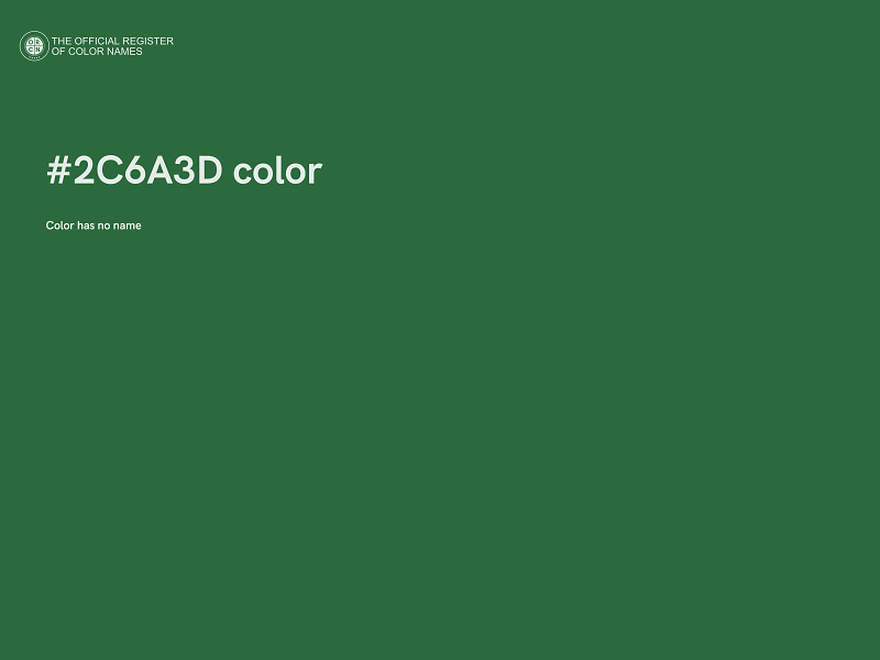 #2C6A3D color image