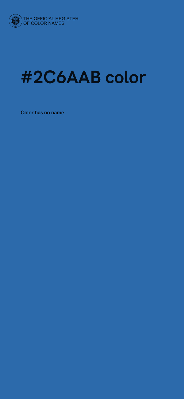 #2C6AAB color image