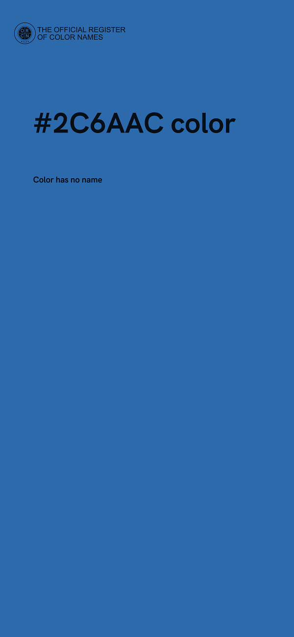 #2C6AAC color image