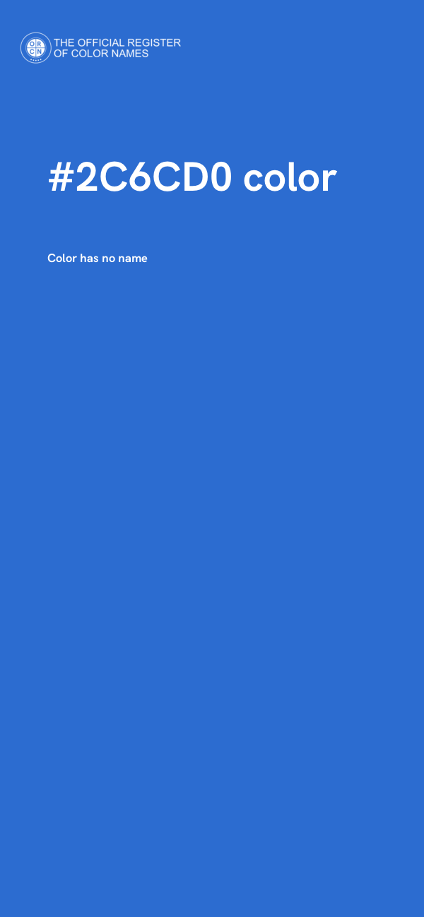 #2C6CD0 color image