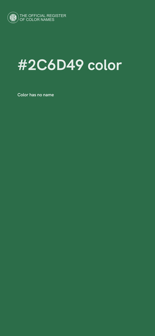 #2C6D49 color image