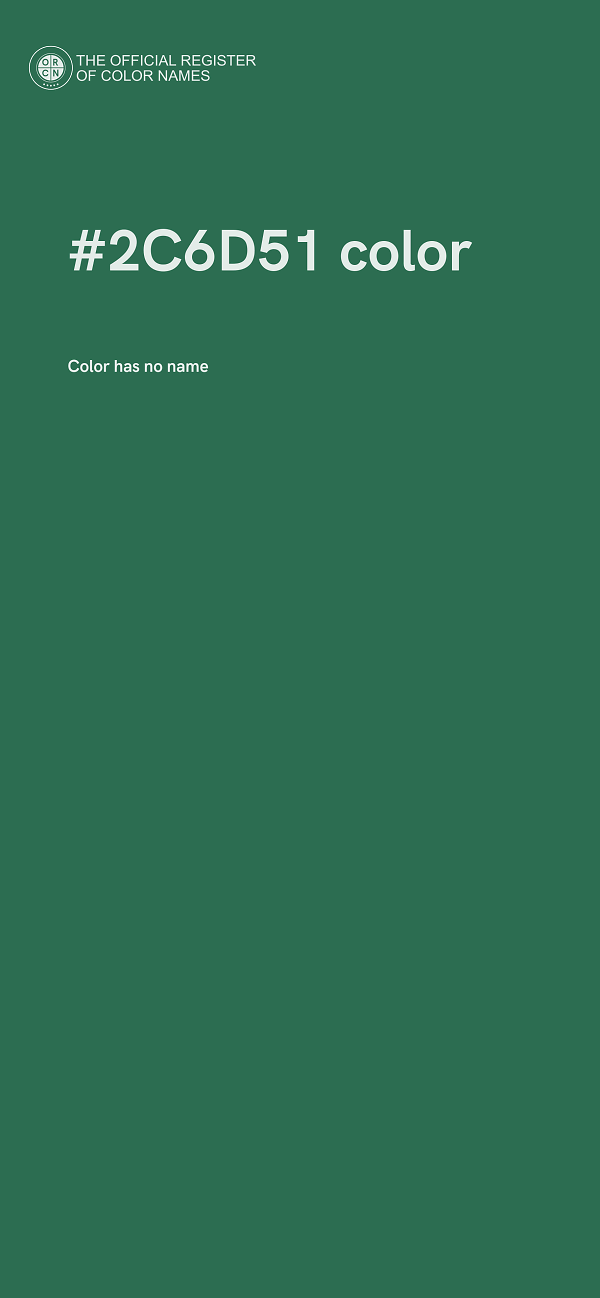 #2C6D51 color image