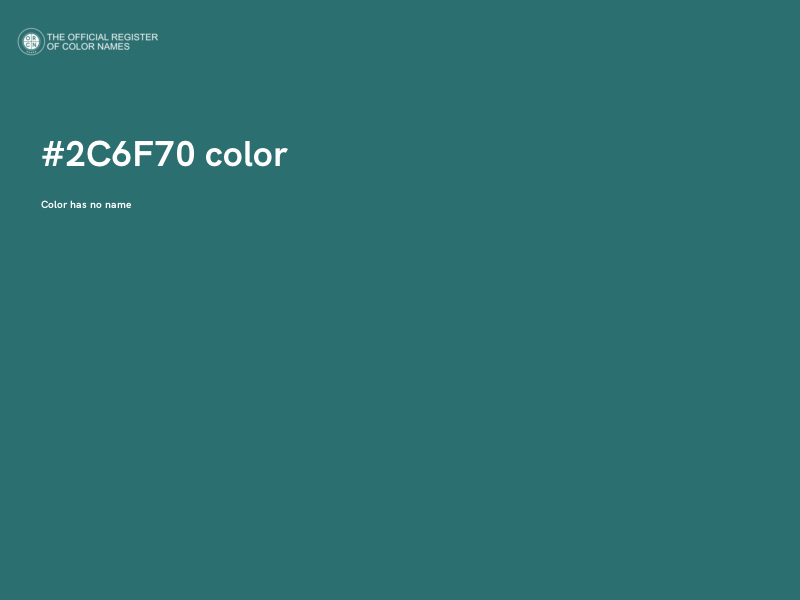 #2C6F70 color image