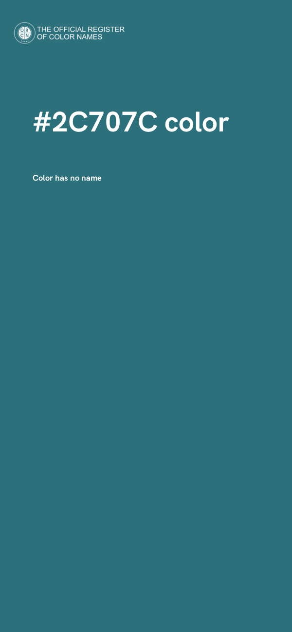 #2C707C color image