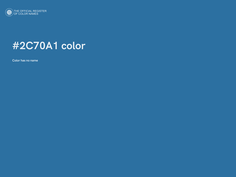 #2C70A1 color image