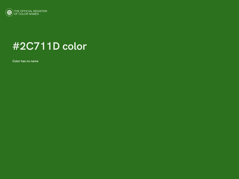 #2C711D color image