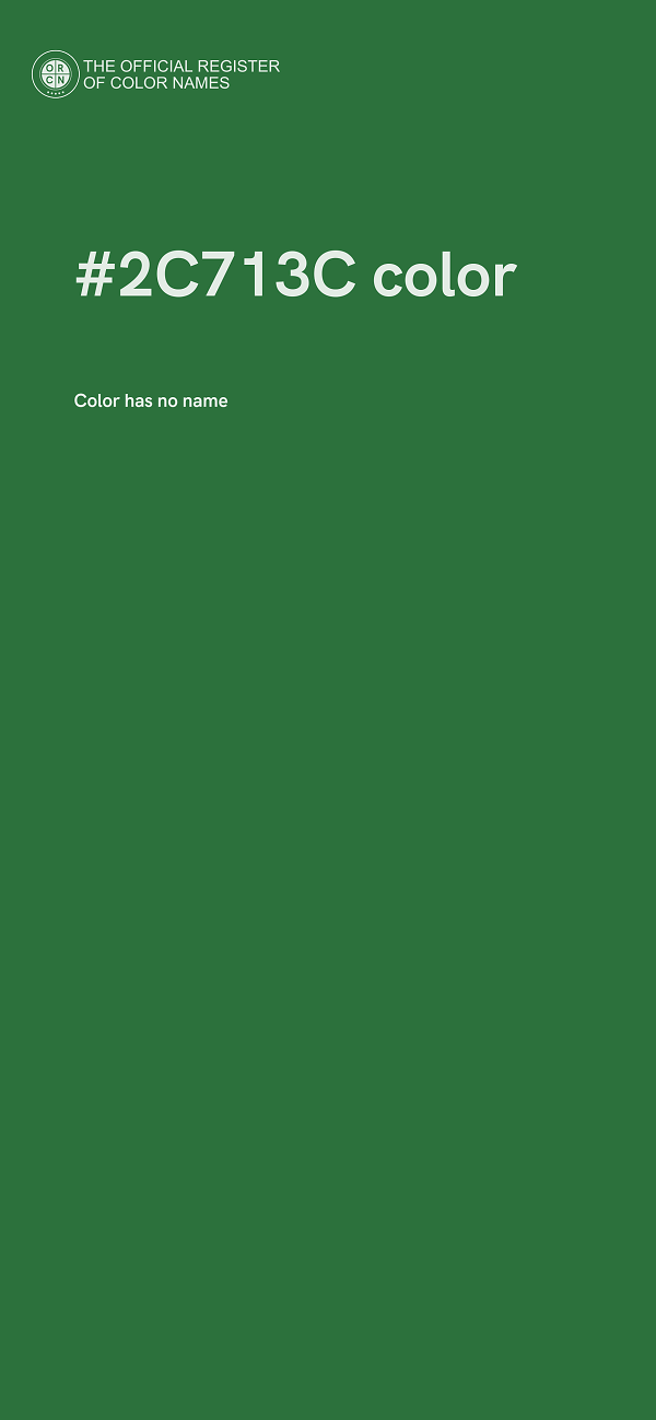 #2C713C color image