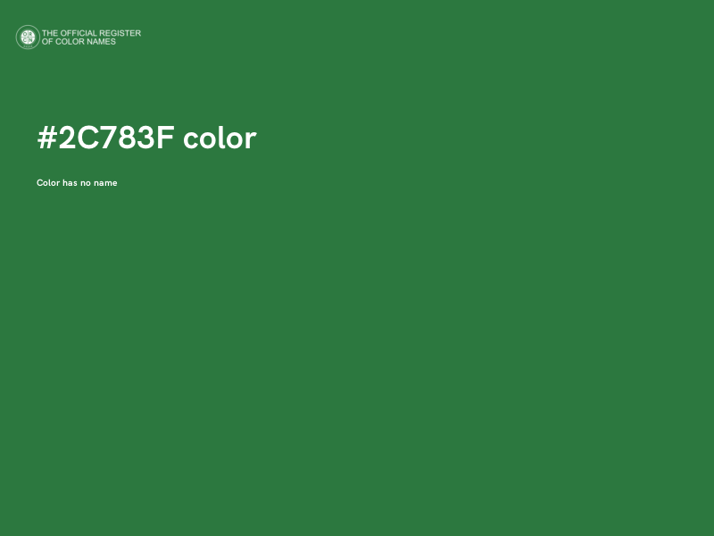 #2C783F color image