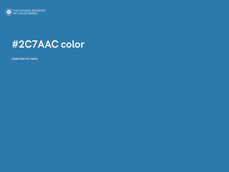 #2C7AAC color image