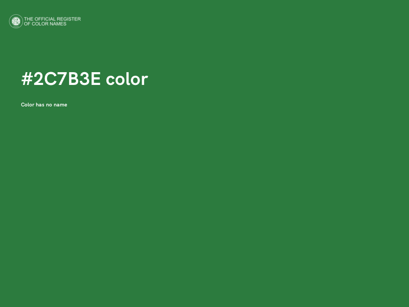 #2C7B3E color image