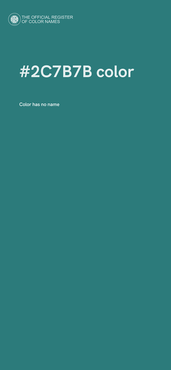 #2C7B7B color image