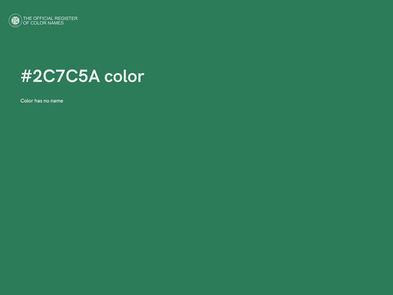 #2C7C5A color image