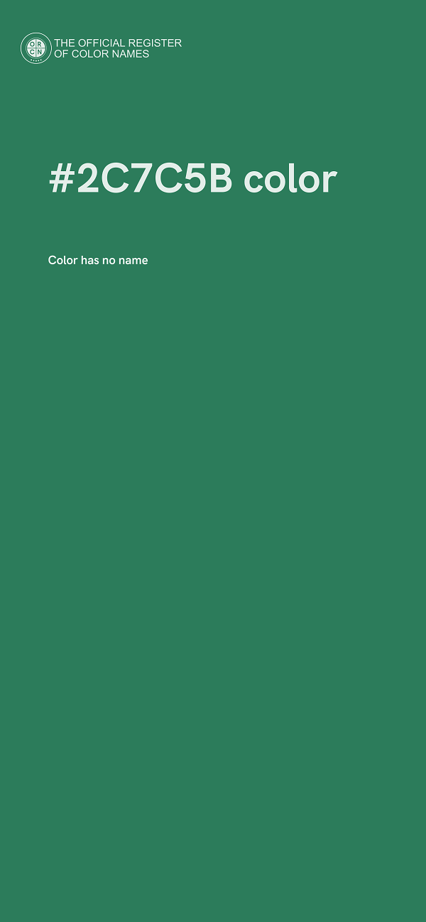 #2C7C5B color image