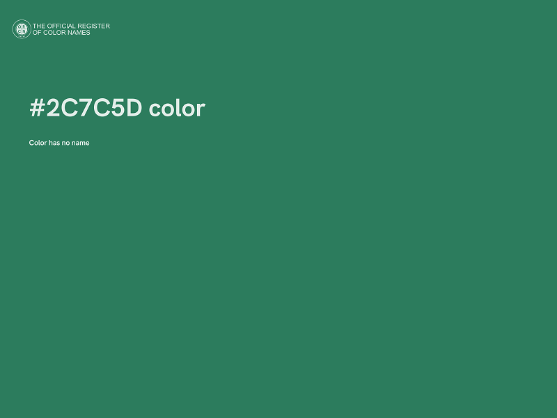 #2C7C5D color image