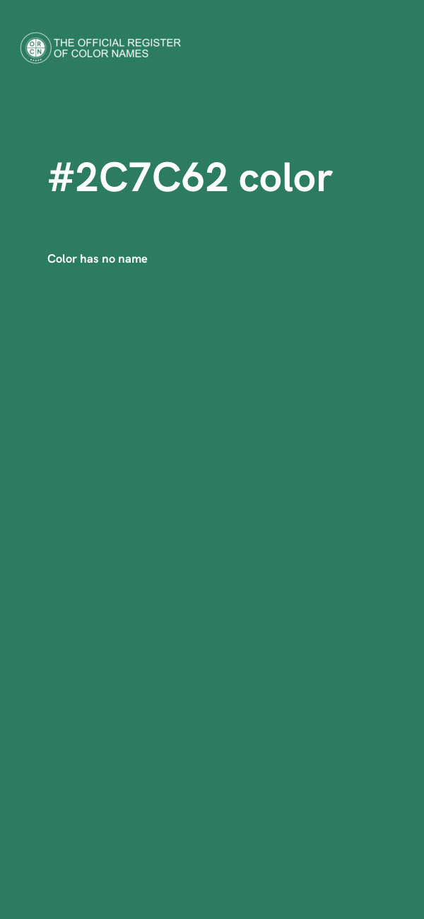 #2C7C62 color image