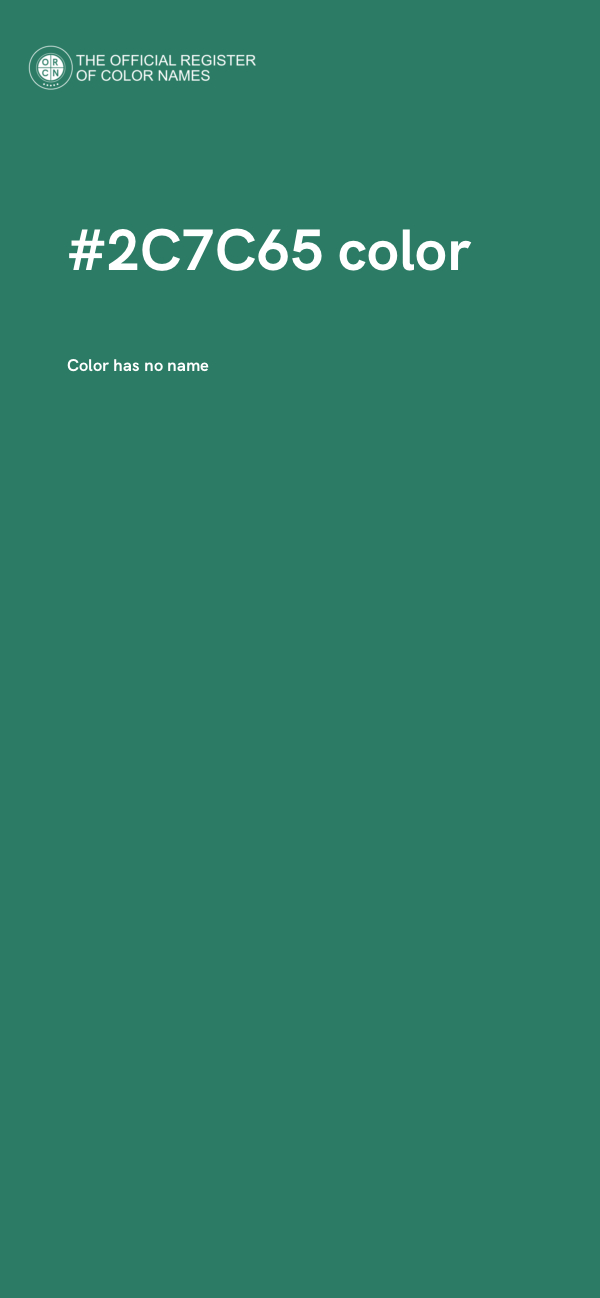 #2C7C65 color image