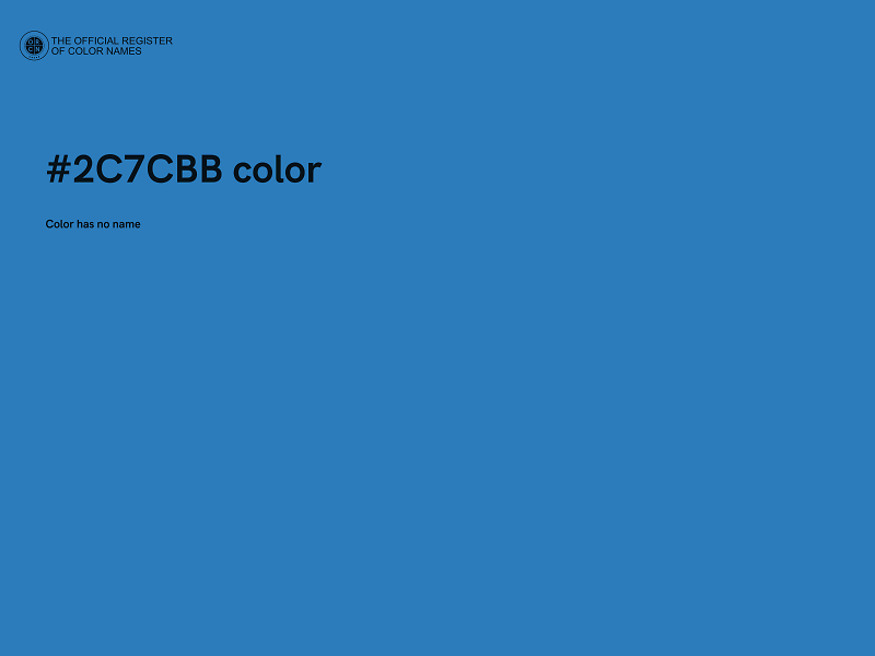 #2C7CBB color image