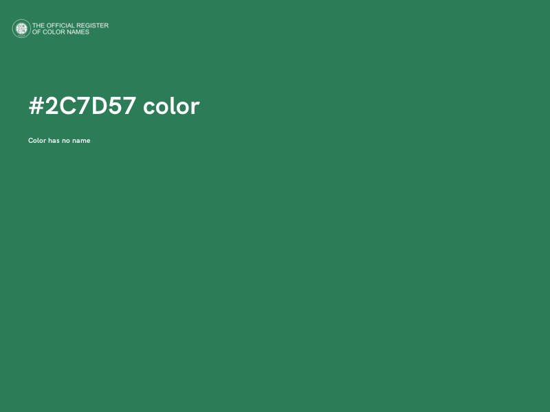 #2C7D57 color image