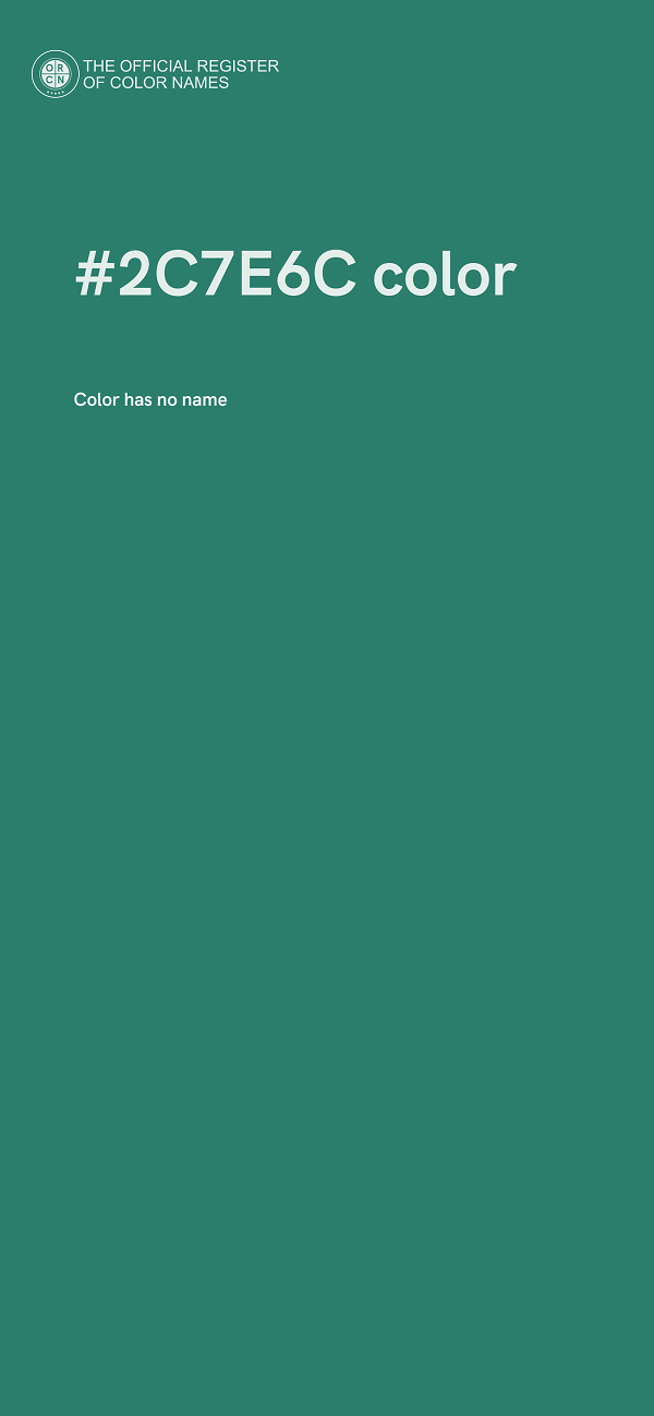 #2C7E6C color image
