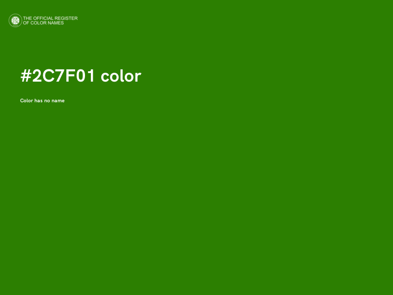 #2C7F01 color image