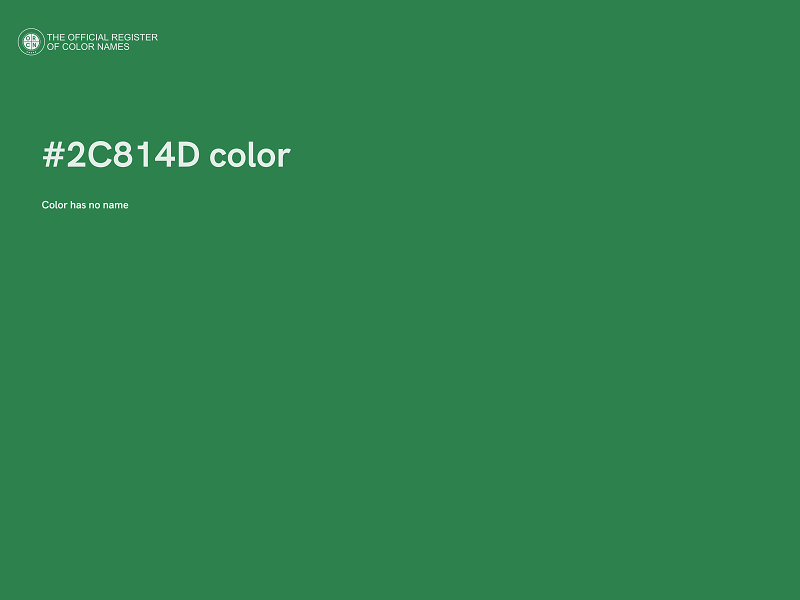 #2C814D color image