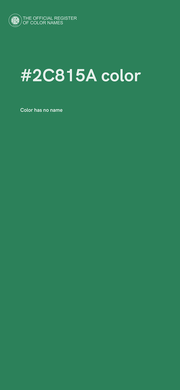 #2C815A color image