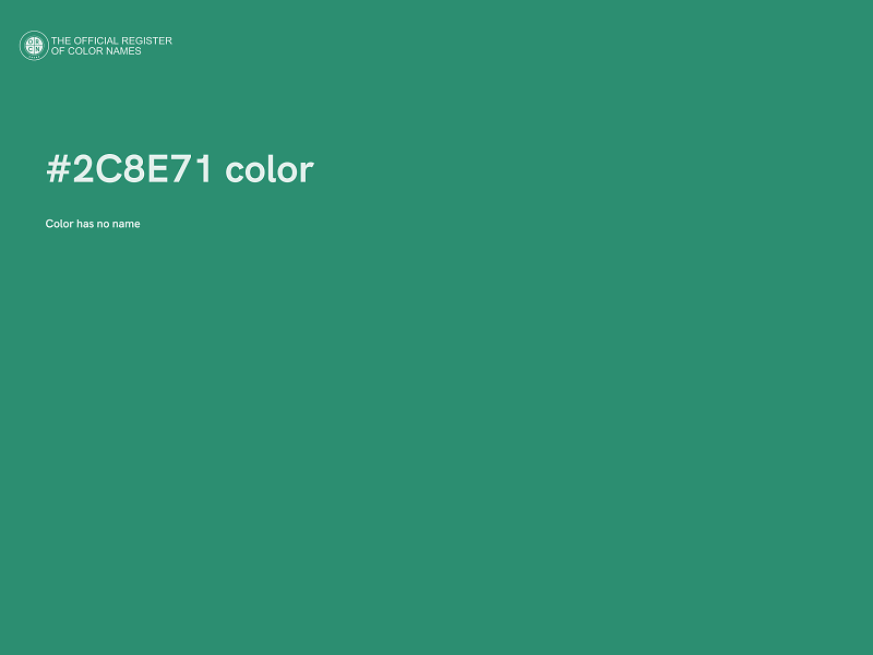 #2C8E71 color image