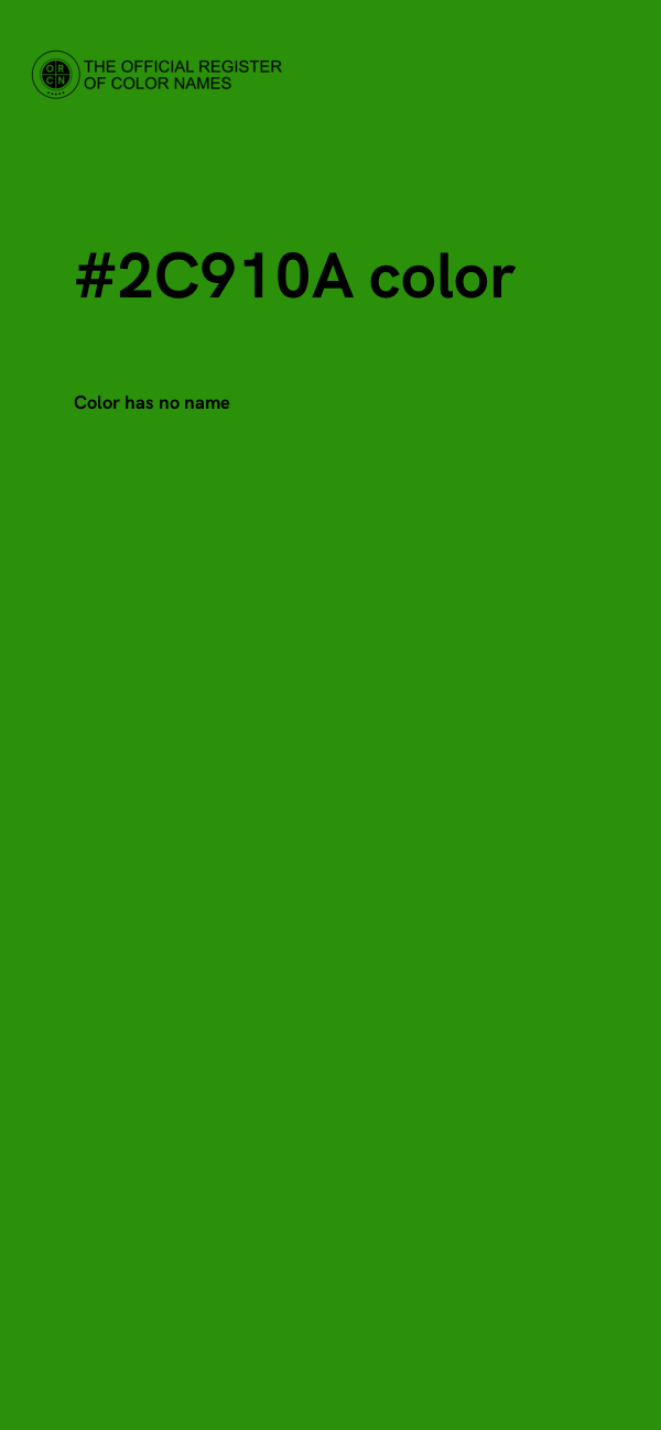 #2C910A color image