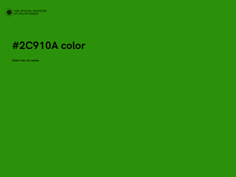 #2C910A color image