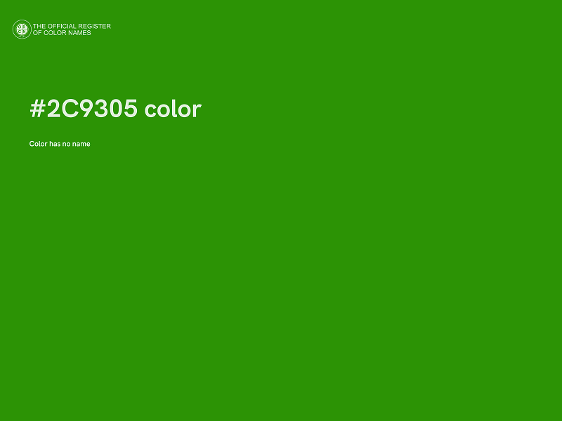#2C9305 color image